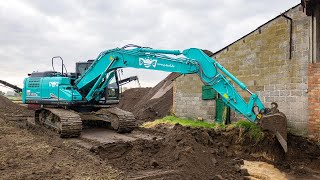 Kobelco SK180LC11E voor Tack amp Co [upl. by Kelcie]