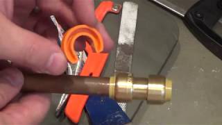 How To Remove A Shark Bite Plumbing Fitting EASILY with or without tool [upl. by Naruq]