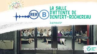 La salle dattente invisible de DenfertRochereau  RATP [upl. by Stucker]