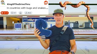 The TOP 10 REDDIT Travel Hacks Tested [upl. by Hayilaa]