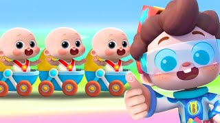 Lets Buckle Up Song  Seatbelt Safety Song  Nursery Rhymes amp Kids Songs  BabyBus [upl. by Abihsat]