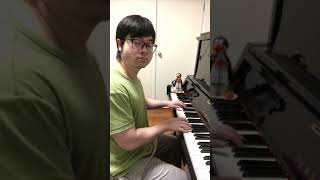 Kevin Macleod  Fluffing A Duck Piano Cover shorts [upl. by Cirre]