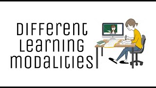 Different learning modalities [upl. by Walke433]