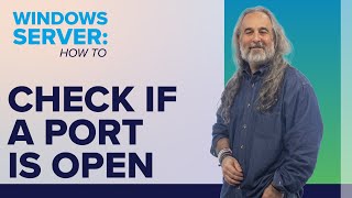 How to Check if a Port is Open on Windows Server 2016 2019 2022 [upl. by Paula]