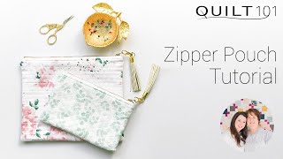 Zipper Pouch Tutorial [upl. by Angrist]