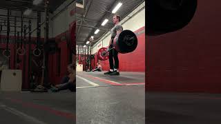 Deadlift single at 405 shortfriends one pull with 405 pounds or 184 kilos power lifting [upl. by Roselle]