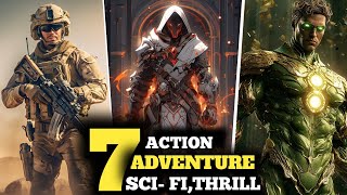 7 BEST HOLLYWOOD MOVIES IN HINDI DUBBED  Action adventureSCI FI and thriller Manki Explainer [upl. by Noslen]