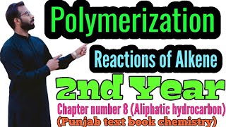 Reaction of Alkene  Polymerization  Polymerization Reaction of Alkene  12th class chem  chno8 [upl. by Zinck]