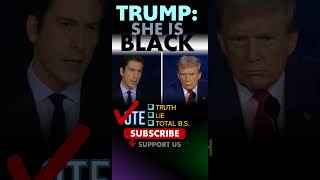 Trump Denies Calling Kamala Harris Black  Heated 2024 Debate Moment Explained breakingnews [upl. by Bonucci]