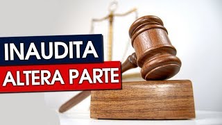 INAUDITA ALTERA PARTE  NOVO CPC [upl. by Htidirem]