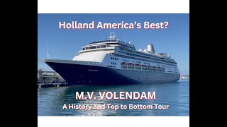 VOLENDAM Decked A Top To Bottom Tour Of Holland Americas Oldest Ship [upl. by Olnee386]