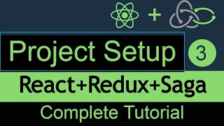 React redux saga tutorial 3 Install Packages  Project setup  install redux  install reduxsaga [upl. by Cope477]