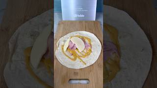 Would you eat this Ham and Swiss Wrap youtubeshorts recipe foodhacks cookingtips viral [upl. by Lukin]