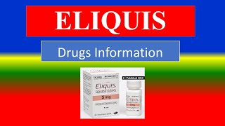 ELIQUIS  Generic Name  Brand Names How to use Precautions Side Effects [upl. by Hinckley]