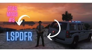 die LSPDFR mod als Polizist die Stadt sicherer machen NICHT gta5 mod tutoriell 8 [upl. by Aletsirc2]