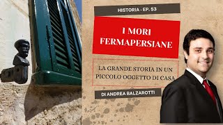 I MORI FERMAPERSIANE la grande storia in un piccolo oggetto di casa  Andrea Balzarotti [upl. by Celka]