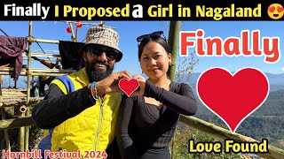 First time I Proposed Nagaland Girl ❤️  Hornbill Festival 2024  Hornbill Festival Nagaland 2024 [upl. by Samoht272]