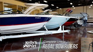 Considering A Bowrider Walkthrough Regal Boats ENTIRE Lineup of 2228 Bowriders [upl. by Nitsugua]