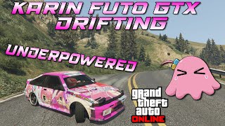 GTA Online Drift Karin Futo GTX Itasha痛車 Livery Anime Car [upl. by Yvel]