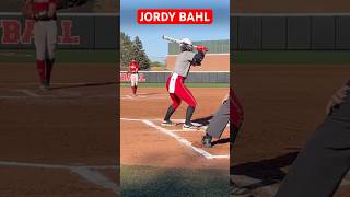 Jordy Bahl strikeout Nebraska Husker Softball Red White Scrimmage 101624 huskers nebraska [upl. by Ilyah]