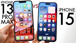 iPhone 15 Vs iPhone 13 Pro Max Comparison Review [upl. by Lenrad]