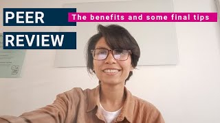 Peer Review Benefits and top tips [upl. by Yerd]