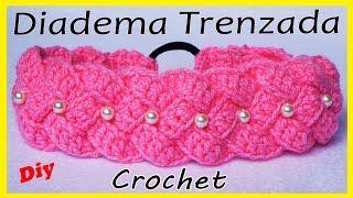 🌈Diadema Tejida a Crochet o Ganchillo PASO A PASO crochet headband  VINCHA  TURBANTE  TIARA❣ [upl. by Samled866]