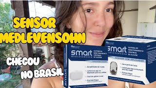 CHEGOU NO BRASIL Novo sensor de glicose Smart Medlevensohn [upl. by Alvera155]