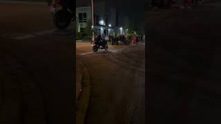 Yamaha R3 crash in street [upl. by Weatherley]