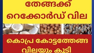 Today Market Kerala  ഇന്നത്തെ കമ്പോള വില നിലവാരം  Malayalam  KeralaCocunut Price Today [upl. by Burhans]