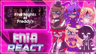 FNIA React to FNAF Trailers  🇲🇽🇺🇲🇧🇷  Gacha Club [upl. by Shull349]