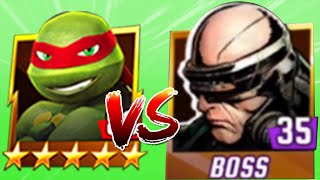 TMNT Legends Raphael VS Krang Boss Fandom [upl. by Berriman636]