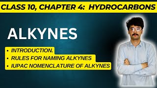 alkynes and rules for naming alkynes  IUPAC nomenclature for alkynes  mmk chemistry [upl. by Platt]