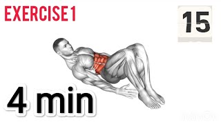 4 minutes of abdominal muscle training [upl. by Eanram594]