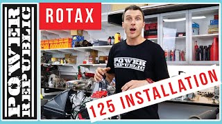 Rotax Senior Max 125 Engine Installation  POWER REPUBLIC [upl. by Adla923]