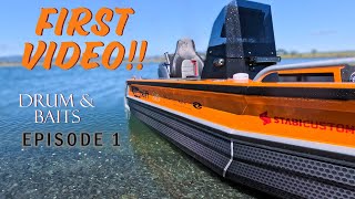 Drum amp Baits First video on the Zinger  Connor Stables  STABICRAFT 1450 PROFISH [upl. by Hyams450]