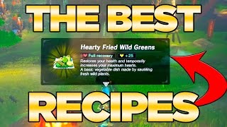 THE BEST Recipes GUIDE in Breath of the Wild  Best Dishes Cooked Austin John Plays [upl. by Belda783]