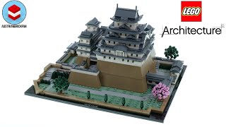 LEGO Architecture 21060 Himeji Castle  LEGO Speed Build Review [upl. by Neliac]