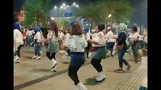 SEW VUELVE LOCA LINE DANCE choreo  BGC INA [upl. by Notniuq784]