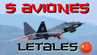 5 Aviones Letales copiados por China [upl. by Ettelrac30]