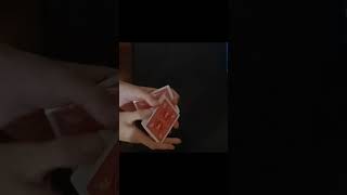 Riffle fanfaro cardistry rifflefan faro satisfying shorts [upl. by Atihcnoc24]