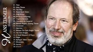 Hans Zimmer Greatest Hits  The Best Songs Of Hans Zimmer Full Allbum 2018 [upl. by Skricki]