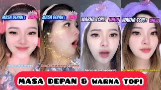 KOMPILASI VIDEO TIKTOK POV RERE Masa Depan amp Warna Topi Regitamasri [upl. by Yllac]