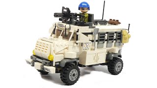 Qman Thunder Mission 3212 MineResistant Ambush Protected MRAP vehicle [upl. by Nwahsir]