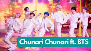 Bros Awesome  KPOP BTS Group Dance on ChunariChunari Song [upl. by Aztinay]