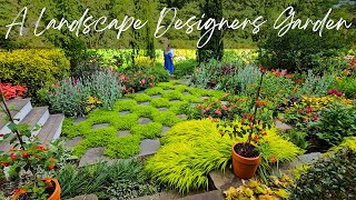 A Private Garden Tour of Landscape Designer Andrew Grossmans Home Garden June 2024 [upl. by Gorey982]