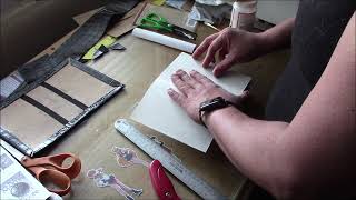 Making a Paperback into a Leather bound Hardcover [upl. by Atled]