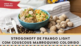 Strogonoff de Frango Light  Receitas de Minuto [upl. by Iffar]