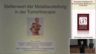 12 Dr med Peter Jennrich Stellenwert der Metallausleitung in der Tumortherapie [upl. by Toiboid]