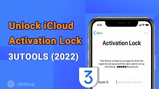 Use 3UTOOLS to BypassRemove iCloud Activation Lock UltFone Activation Unlock Review [upl. by Mapes]